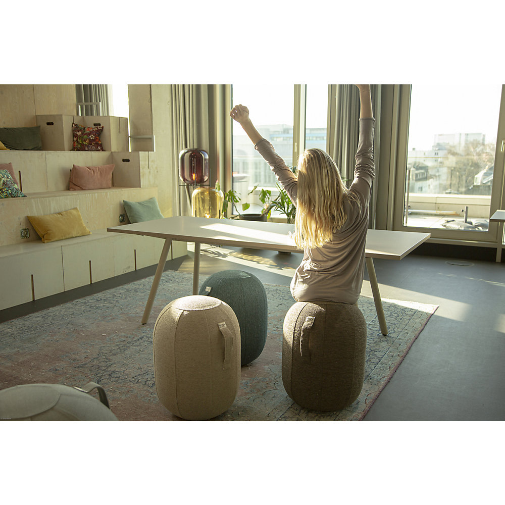 kaiserkraft VLUV KAPSUL STOV Balancehocker M Polyester Greige 5