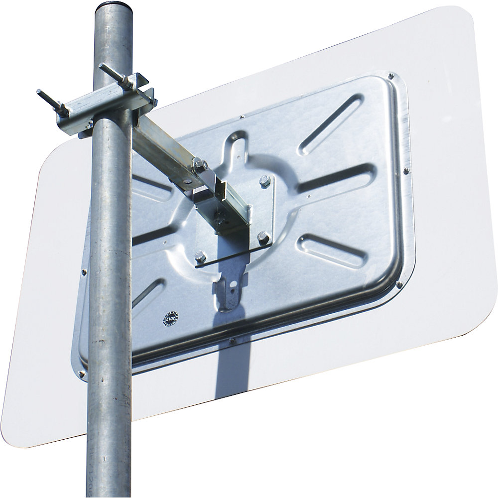 Vialux Traffic Mirror Red/White 600x800 mm 2