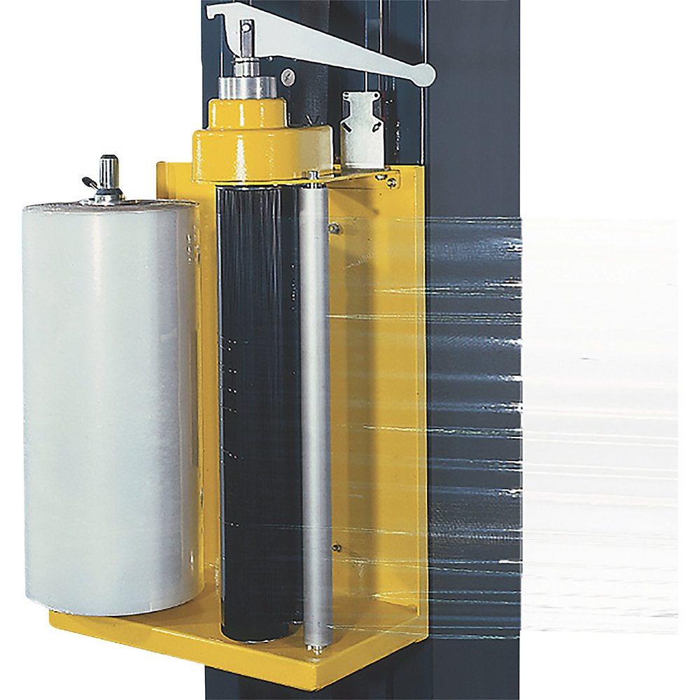 kaiserkraft Palettenwickler OneWrap, mit offenem Drehteller, Palettenhöhe 2400 mm, Drehteller Ø 1500 mm, mit 30/60/90 % angetr. Vordehnung 2