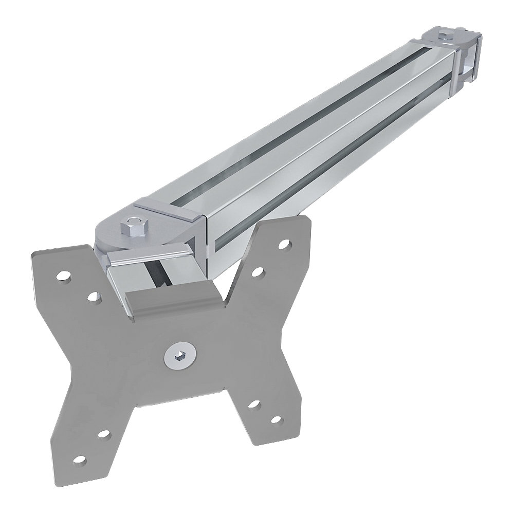 Braccio girevole con supporto per monitor eurokraft pro