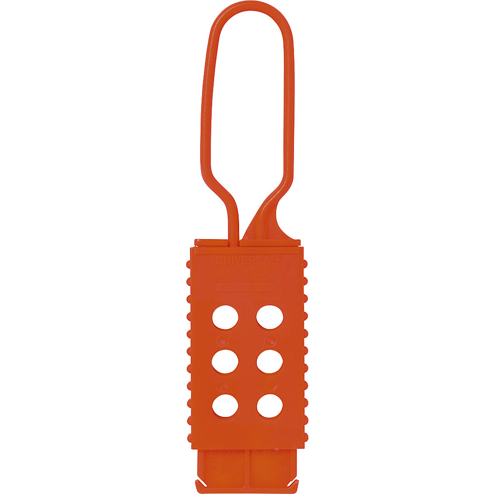 Lockout Hauptschalter-Verriegelung H770, Kunststoff, rot ABUS 2