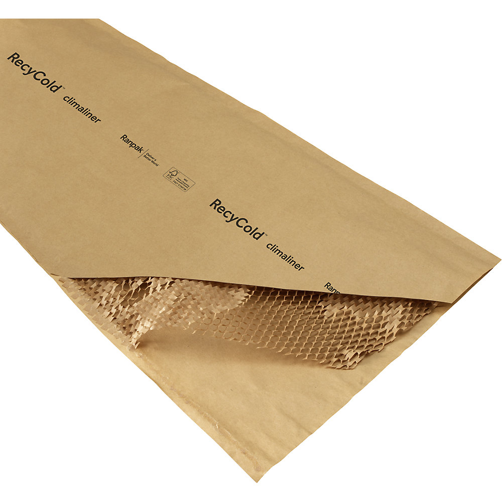 RecyCold Climaliner Thermal Shipping Liner Brown 350 x 1000 mm Single Layer 2