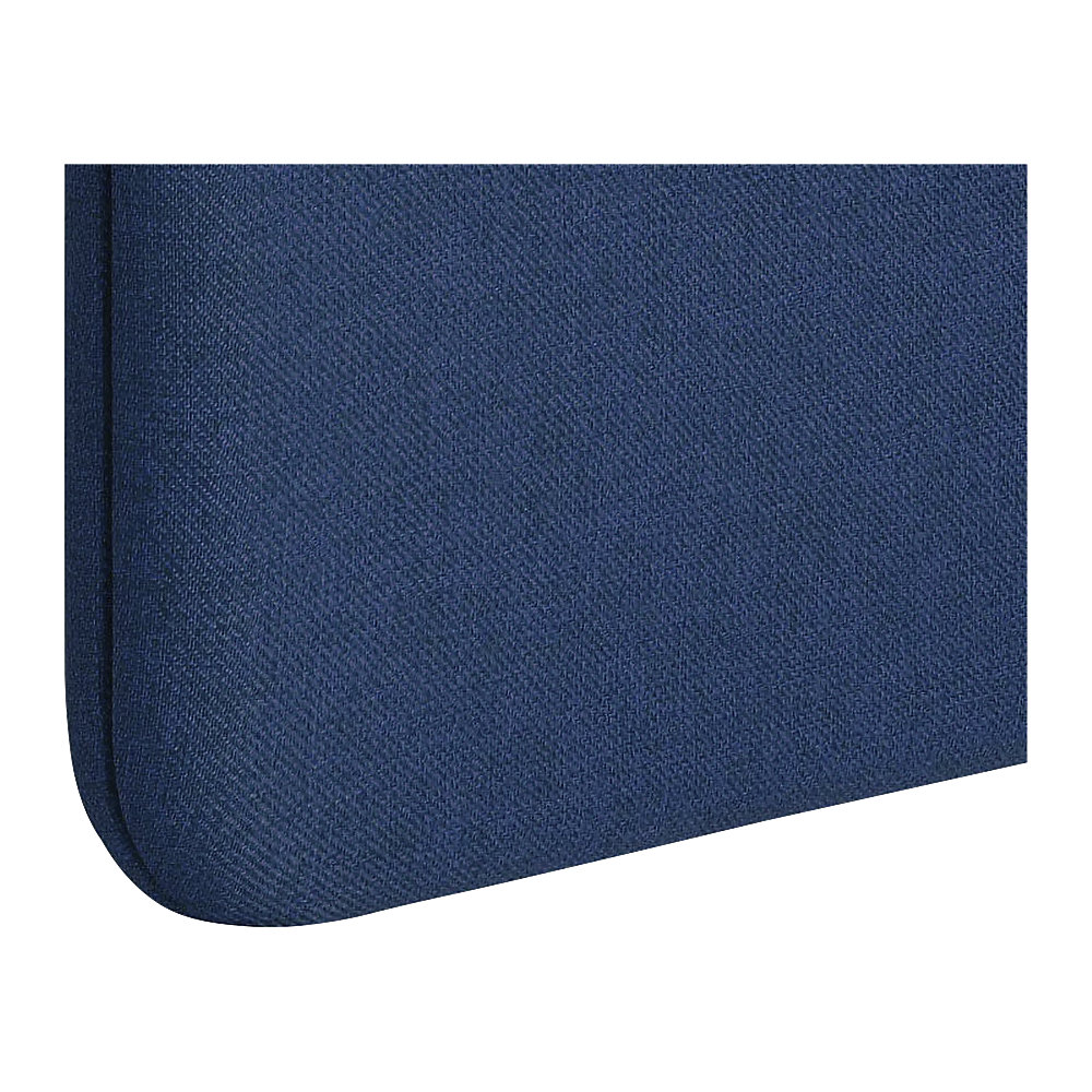 kaiserkraft Akustik-Trennwand Softline Salsa, Textil, HxB 1360 x 1000 mm, blau 2