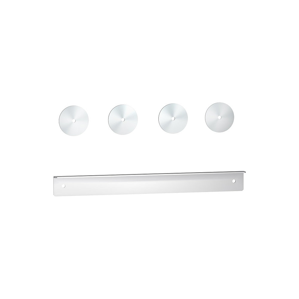 Kit de montaje en pared, para la serie de taquillas Fydor, anchura 600 mm