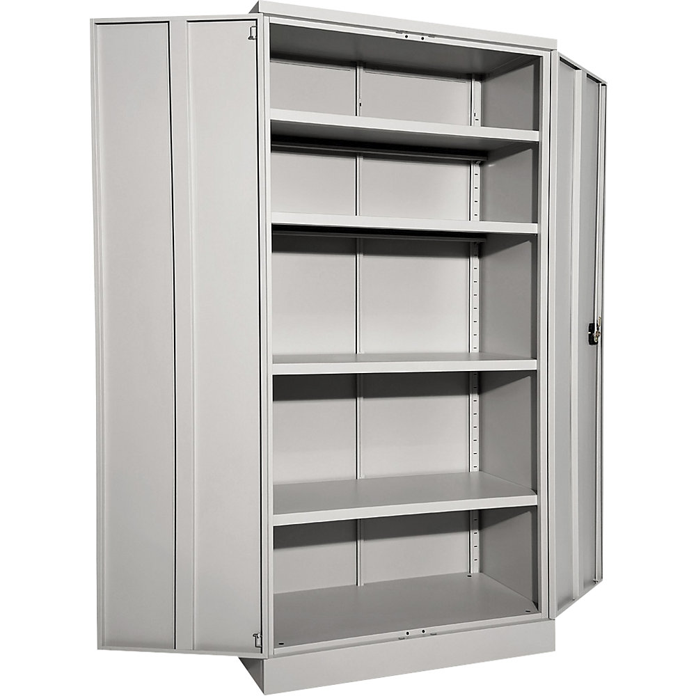 Eurokraft Basic Nilas Steel Cabinet Light Gray 1950x915x421 mm 2