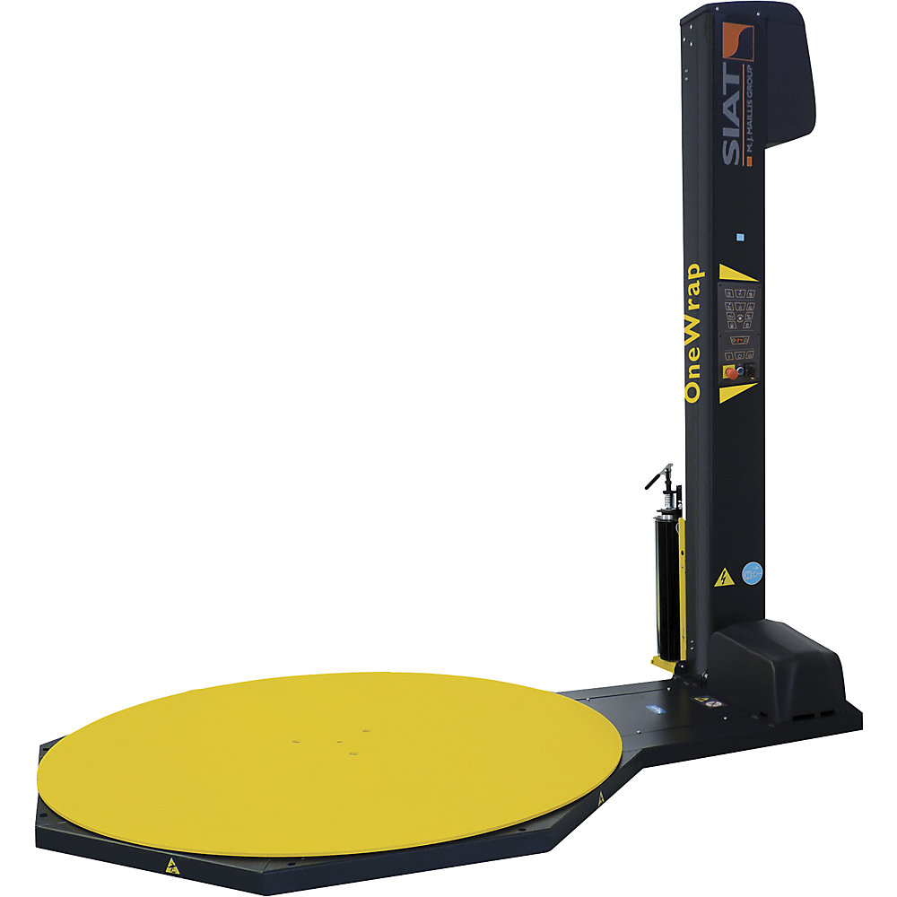 kaiserkraft OneWrap Pallet Wrapper Black/Yellow