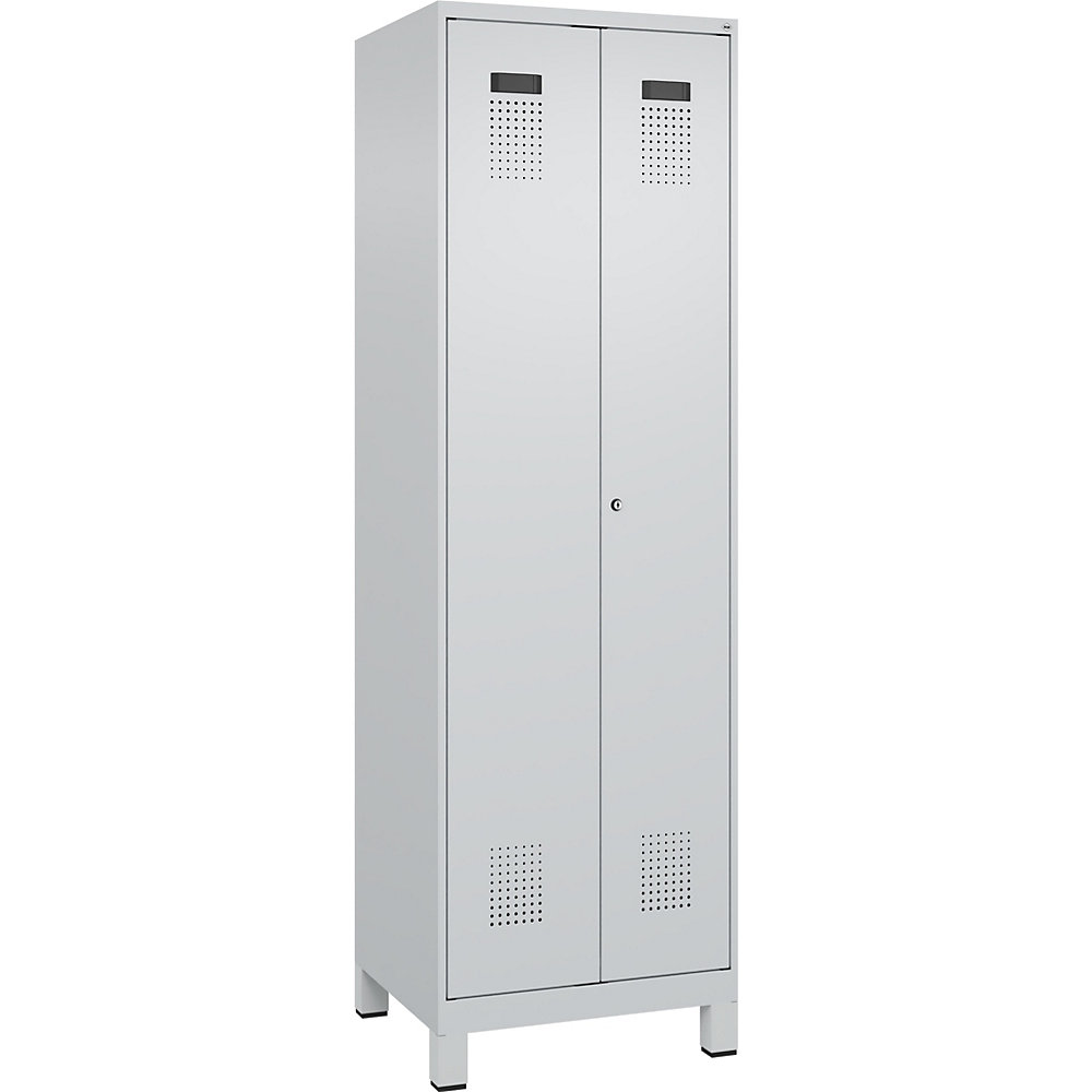 Kaiserkraft Evolo PLUS Cleaning Locker Light Gray 60x50x195 cm 2