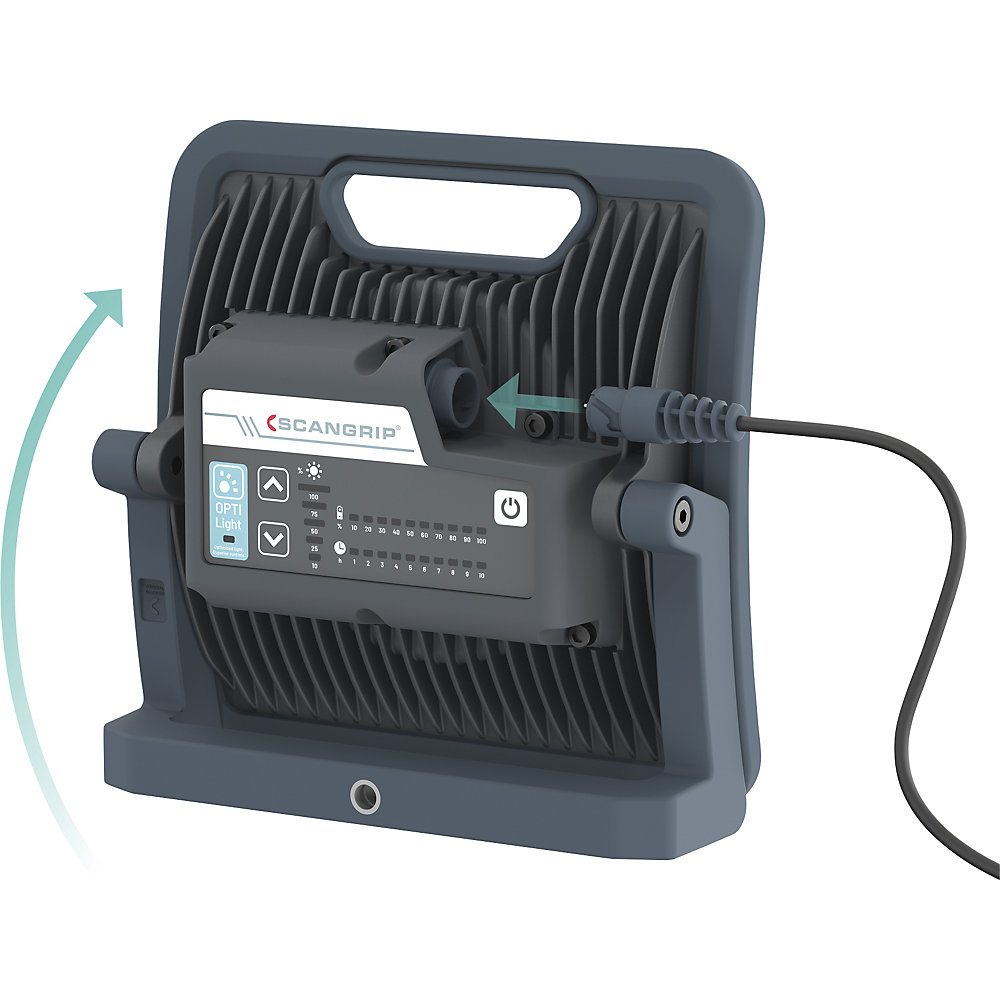 Scangrip Projecteur Sur Le Travail Nova 6 C+r Grey One Size 2