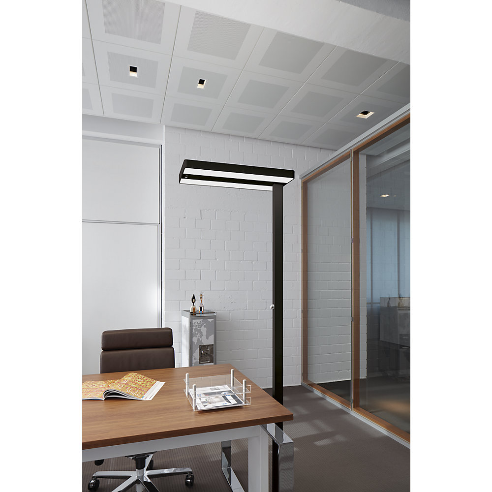 LED-Leuchte MAULsirius colour vario sensor, mit Fuß, dimmbar, schwarz MAUL 2
