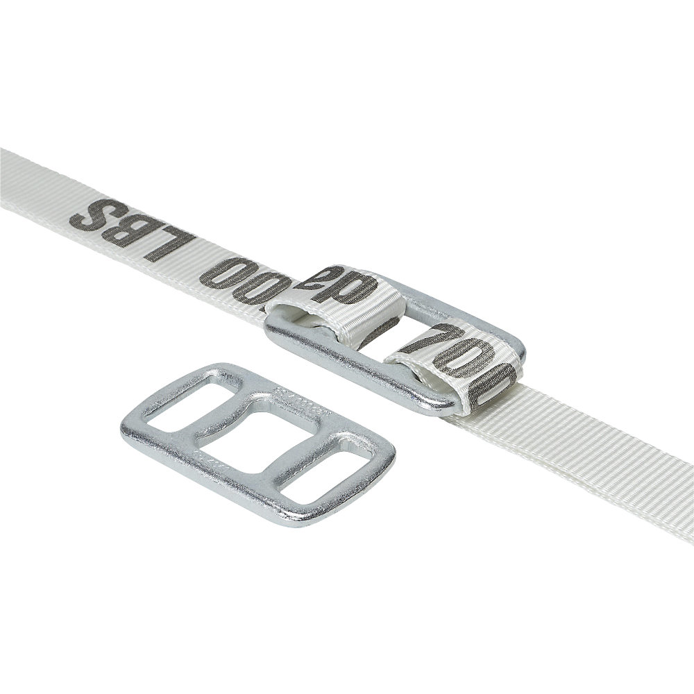 Doppelstegverschlüsse, für Lashbänder, bis 40 mm Bandbreite, Bruchlast 4000 daN, VE 60 Stk, ab 5 VE ratioform