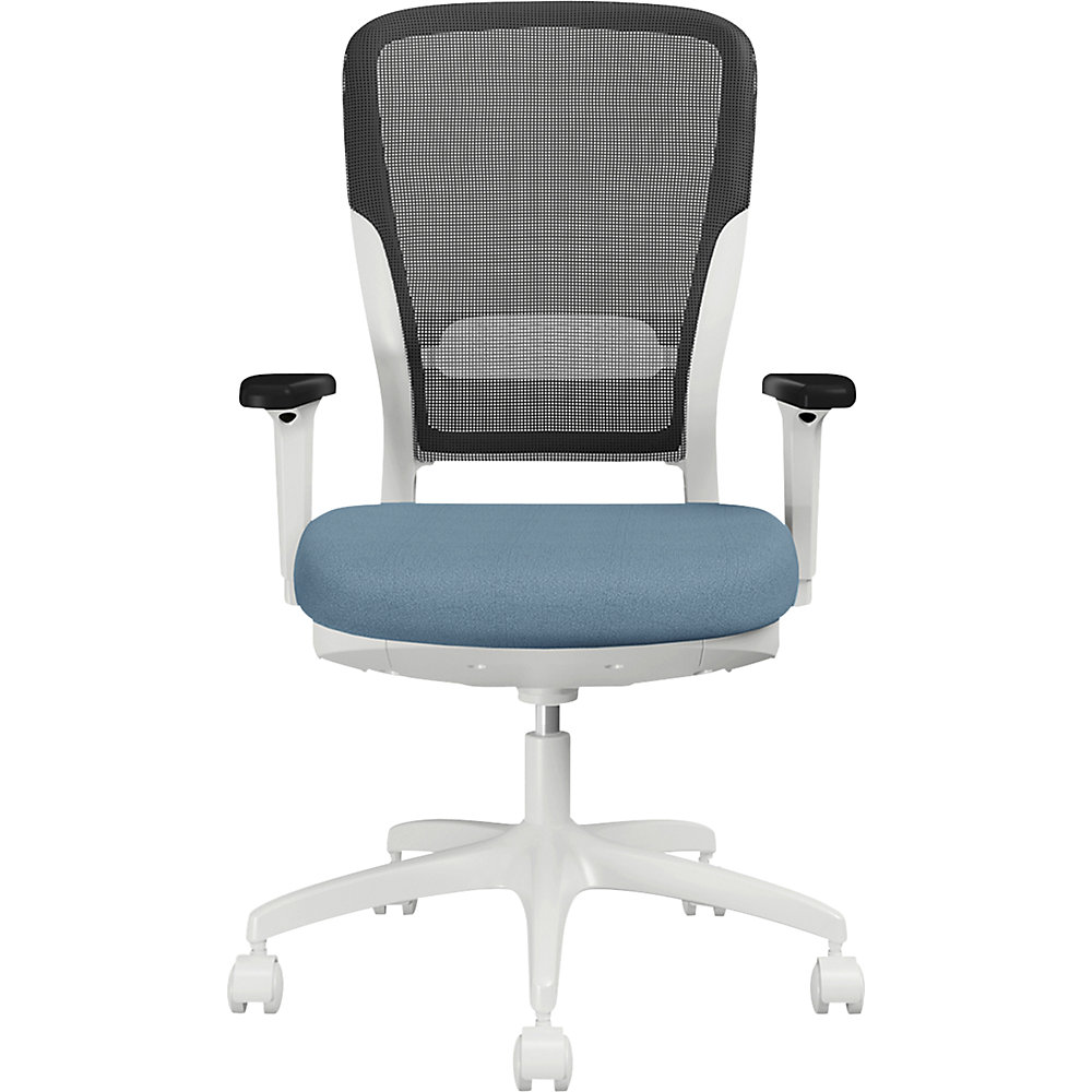 Kaiserkraft MOTION Office Chair White/Light Blue 2