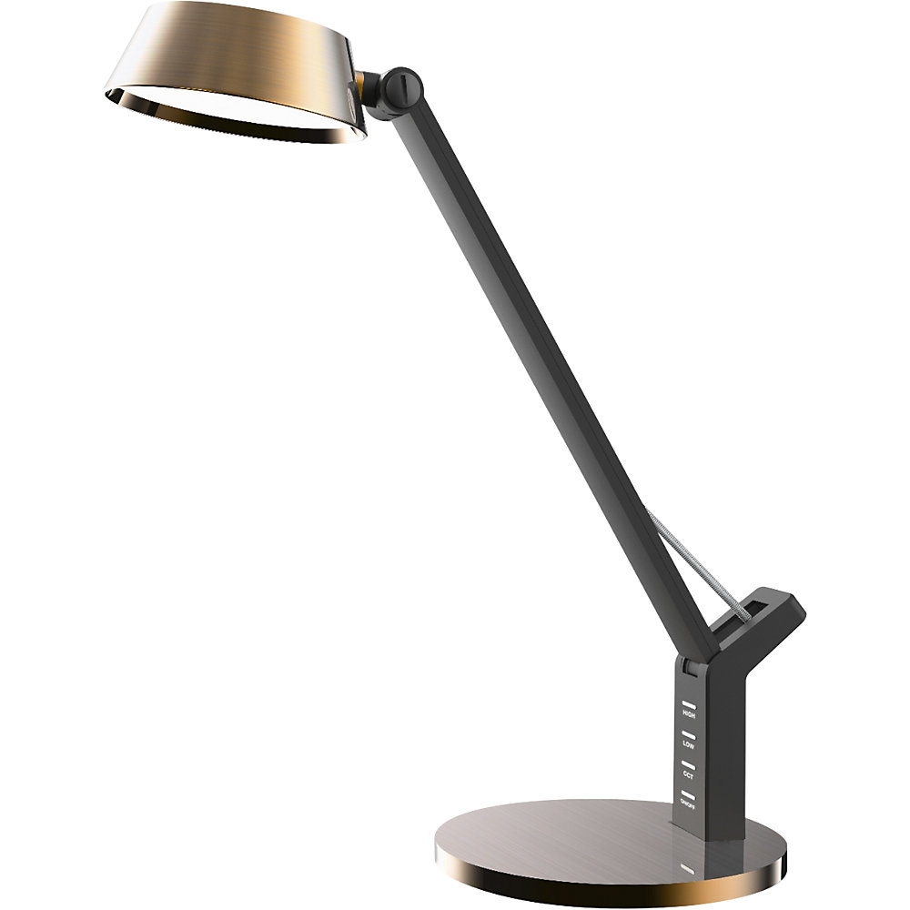 LED-Tischleuchte Glow, dimmbar, kupfer, 480 lm Hansa 2