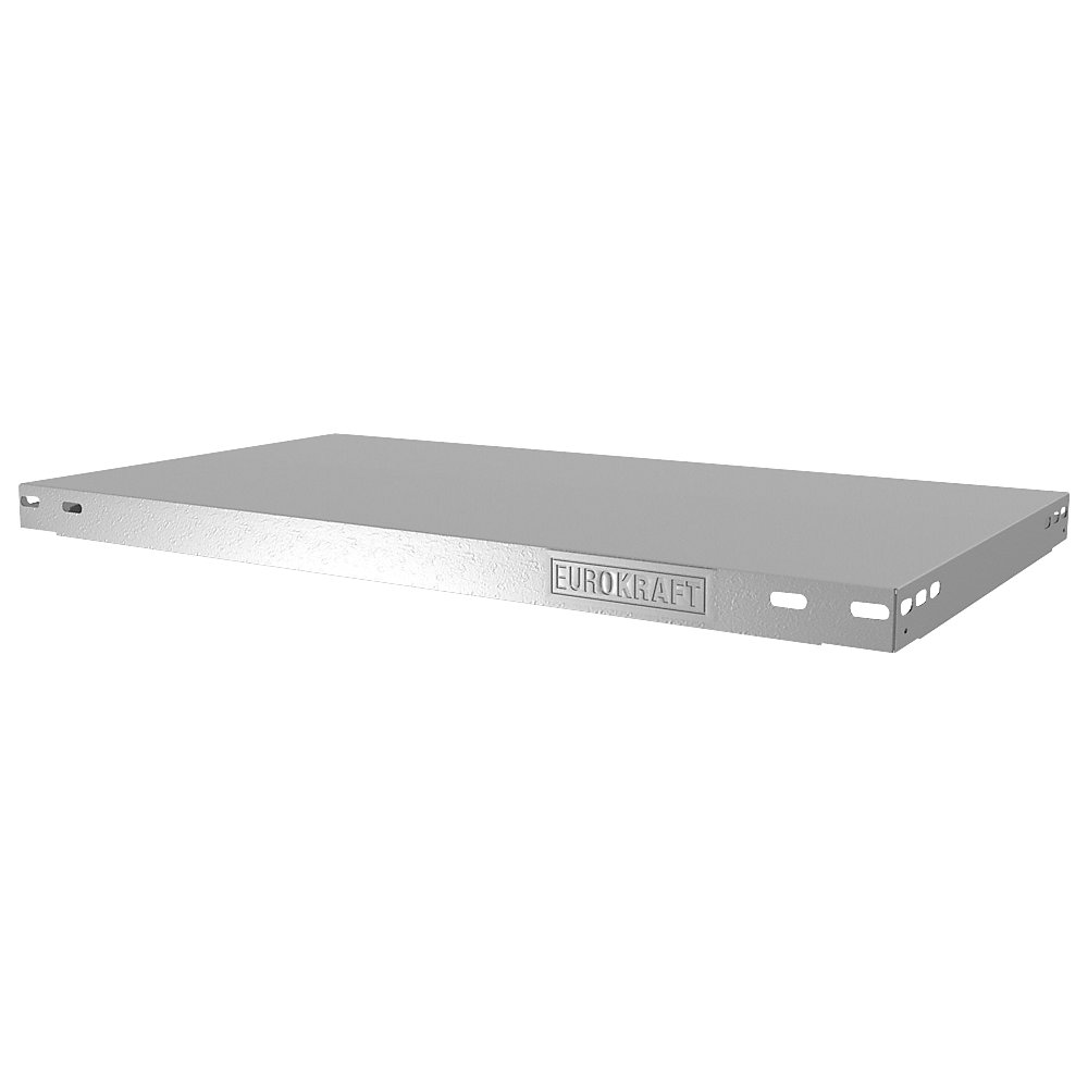 kaiserkraft Fachboden für Lager-Steckregal, BxT 750 x 400 mm, verzinkt, Traglast 300 kg, Bauart schwer