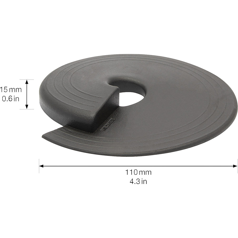 Türkeil EH69, Ø 110 mm, VE 4 Stk, 15 mm, schwarz Wagner 2