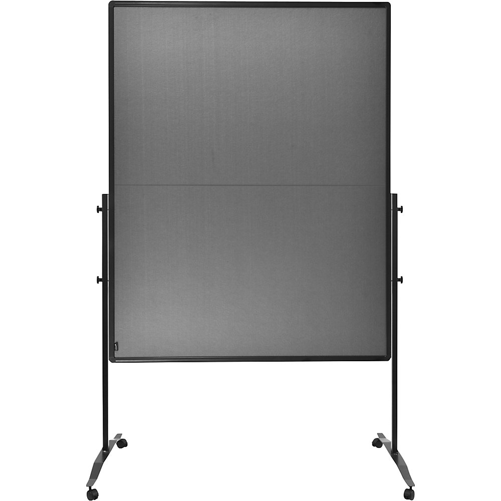 Photos - Dry Erase Board / Flipchart Legamaster board size 1200 x 1500 mm, felt, board size 1200 x 1500 mm, felt, grey, folding 