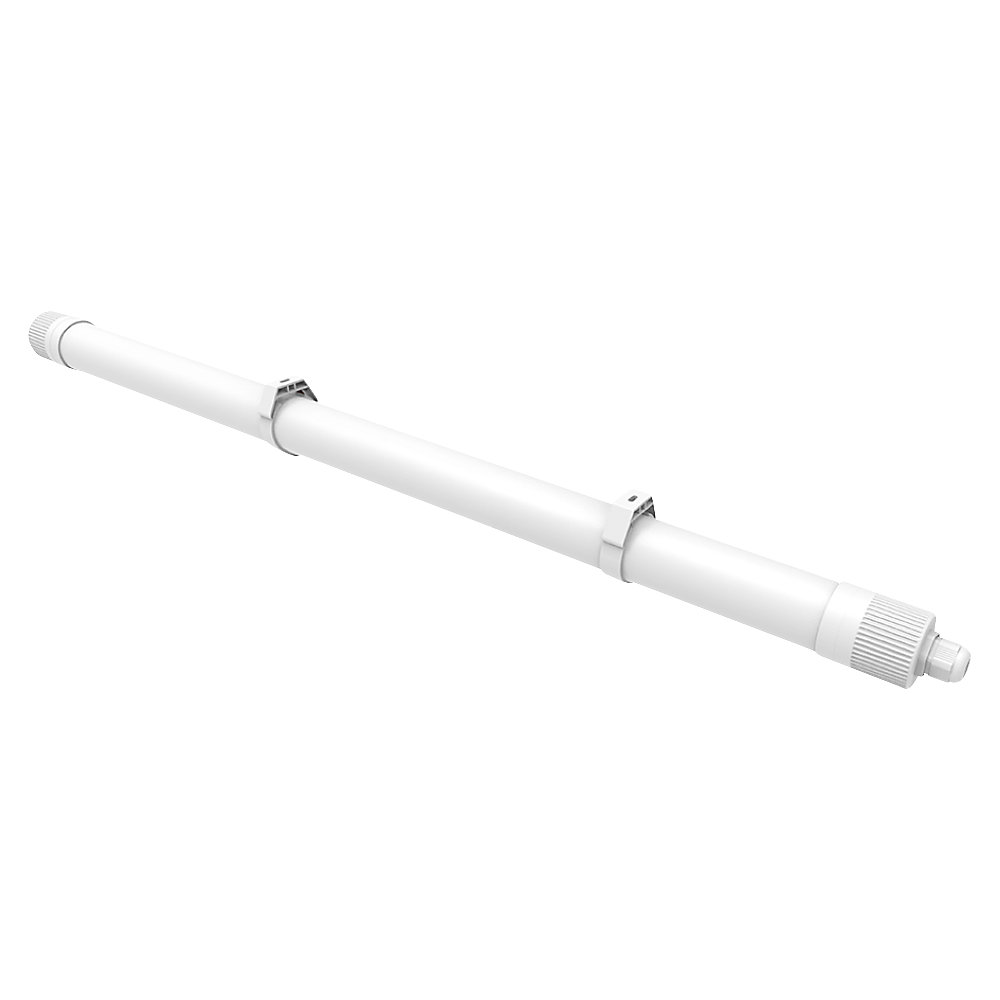 kaiserkraft LED-Feuchtraumleuchte PIPE, 5000 / 5500 / 5200 lm, 3000 / 4500 / 6000 K, LxØ 1550 x 50 mm