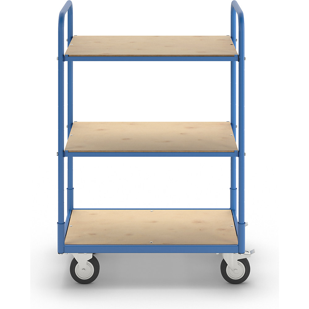 eurokraft basic Flex Etagenwagen Blau 2