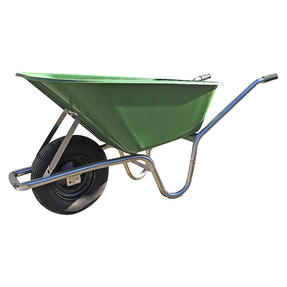 Compacte kruiwagen, luchtband, voor zelfmontage, l x b 1400 x 580 mm, 100 l
