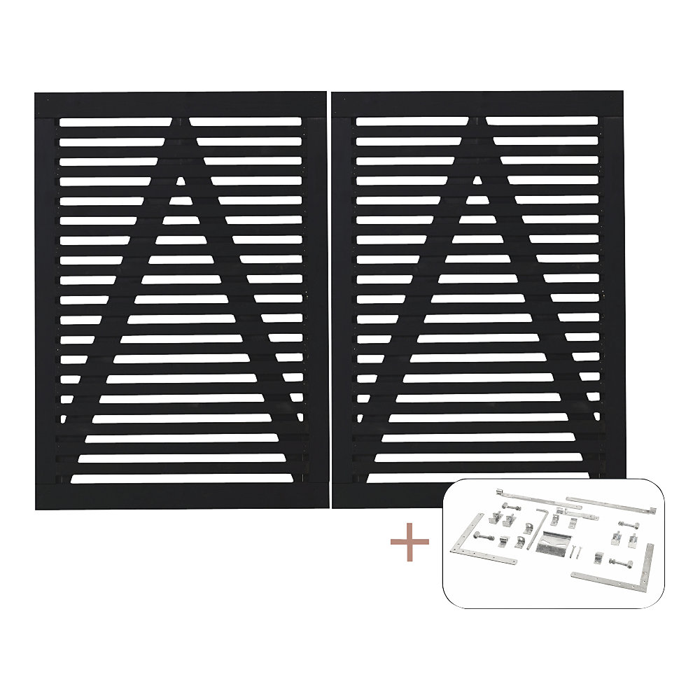 Portail+double+Tokyo+incl.+ferrures+-+kaiserkraft