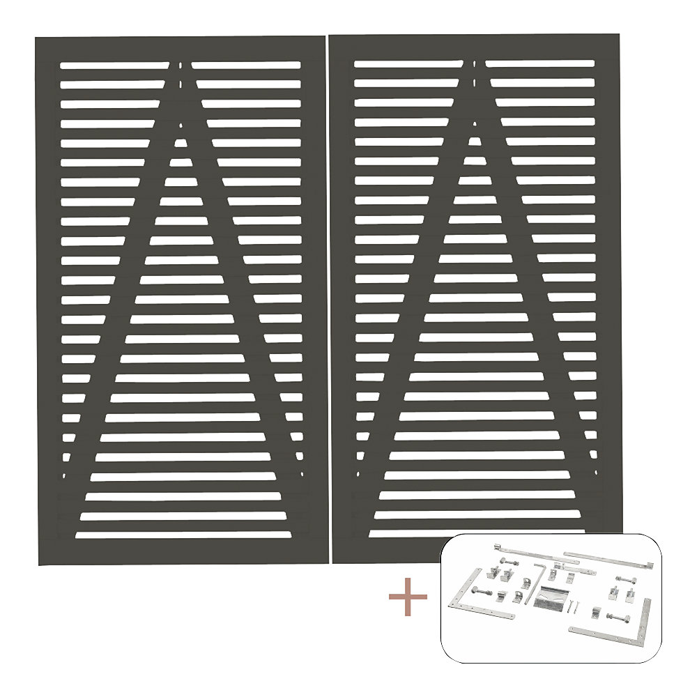 Portail+double+Tokyo+incl.+ferrures+-+kaiserkraft