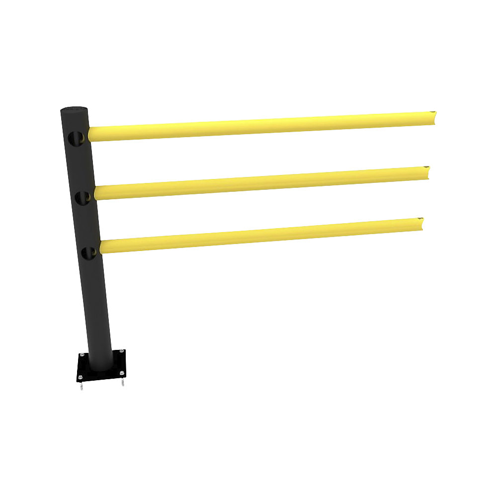 d-flexx Delta Safety Railing Extension Set Yellow/Black