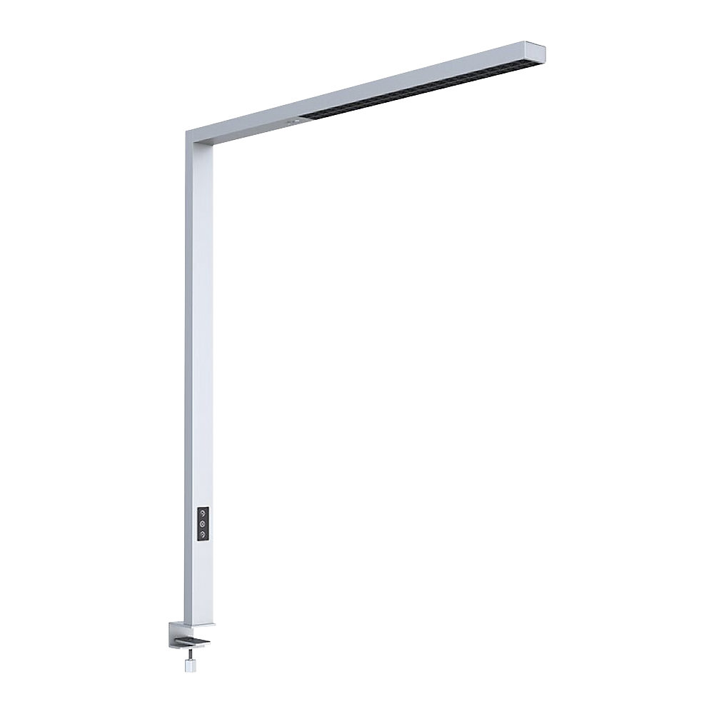 LED-TAFELLAMP Linus, met tafelklem, zilver