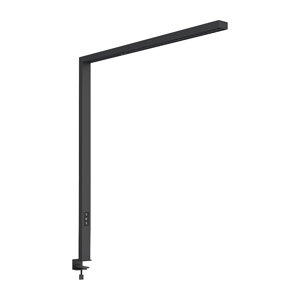 LED-TAFELLAMP Linus, met tafelklem, zwart