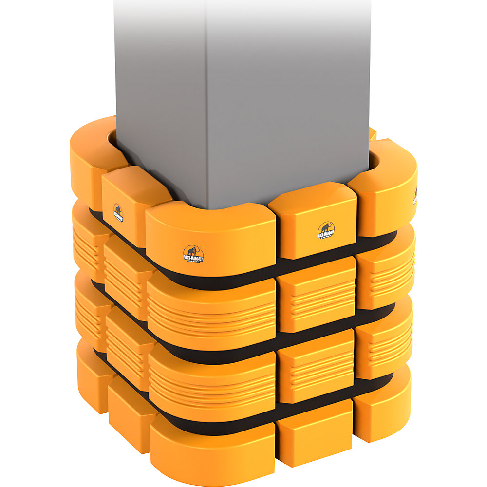 Ampere Rack Mammut Supreme Column Protector Base Module Yellow 125mm 2