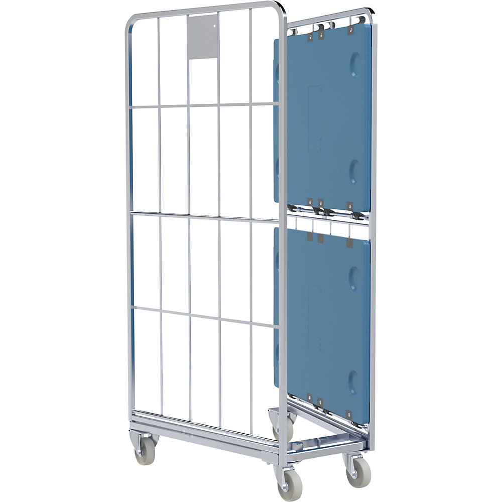kaiserkraft Ergo Nestable 2-sided Roll Container 700x800mm 2