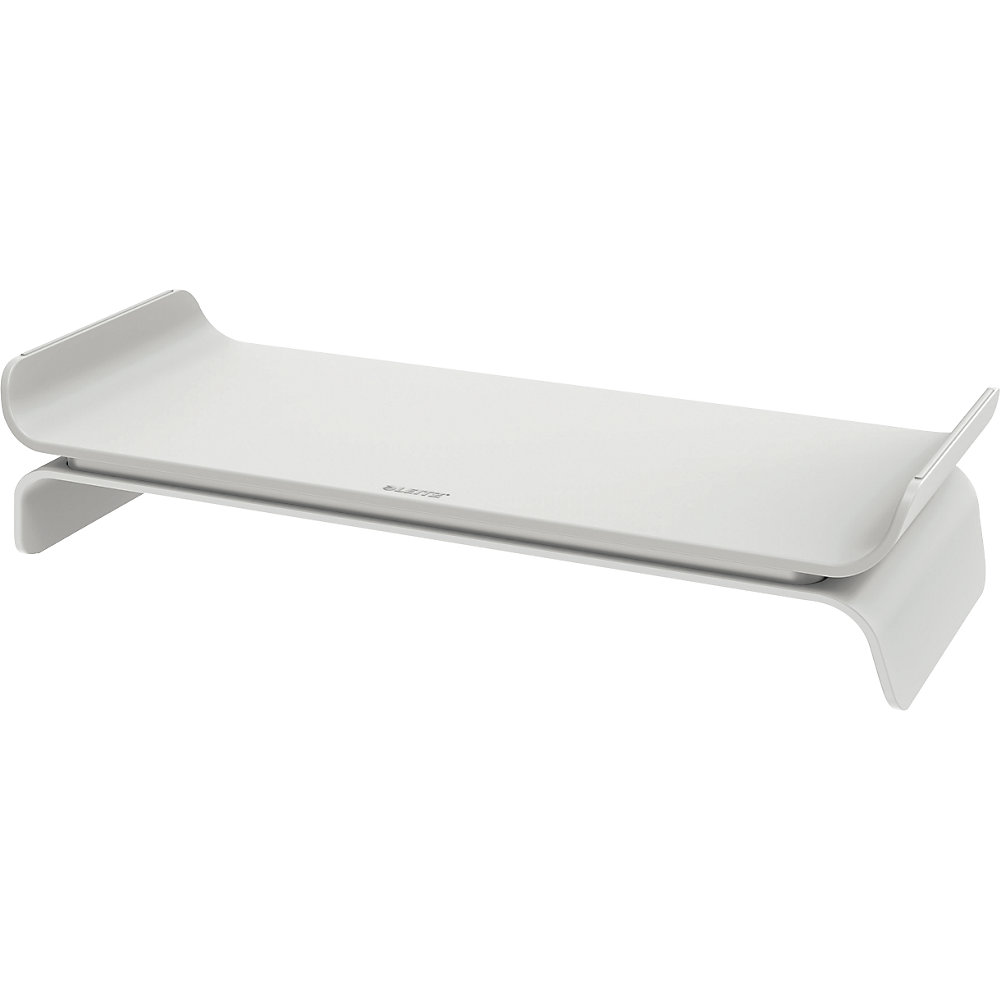 Leitz Ergo Skjermstativ – Ergonomisk Design, Justerbar Høyde (Ltz65040089, Mørkegrå, 1 Eske) Mørk grå