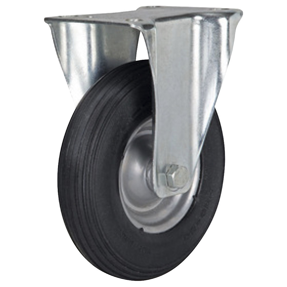 Ruota con camera d'aria con cerchione in lamiera d'acciaio - kaiserkraft