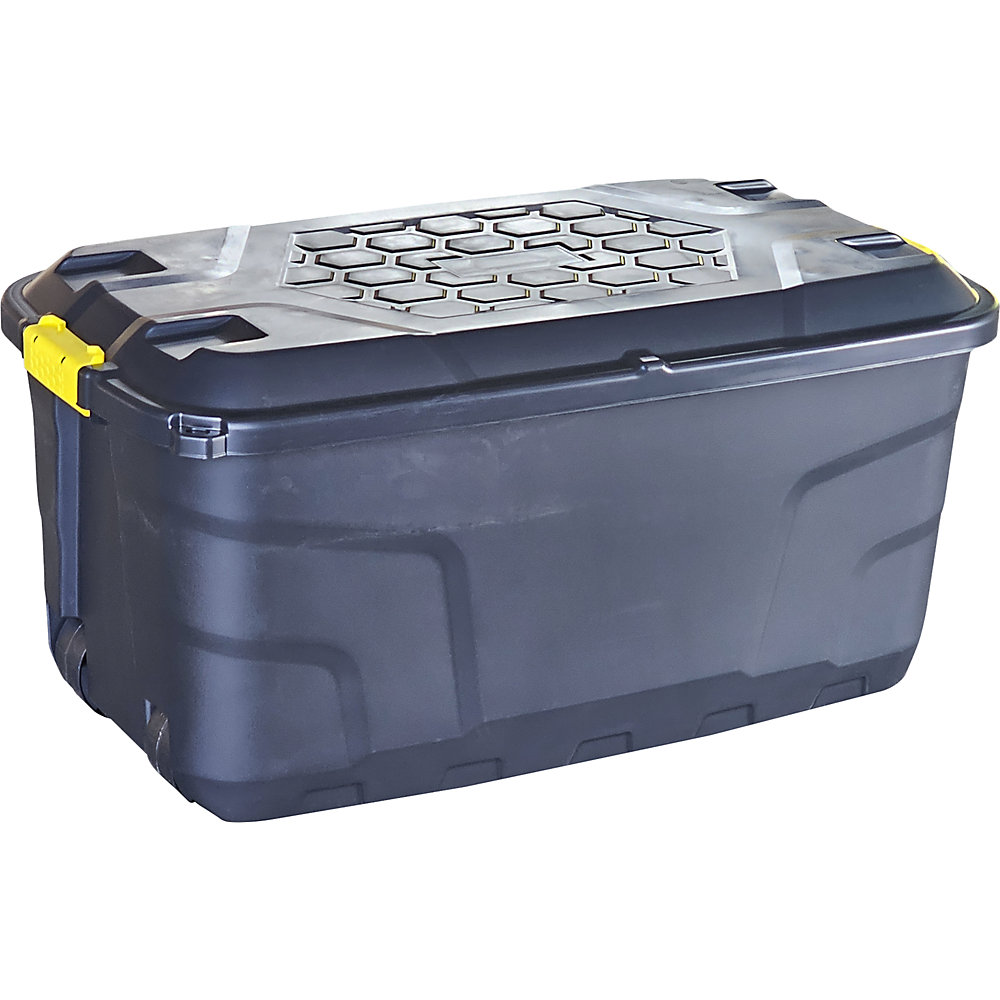 Leckage-Notfallset in Rollkoffer, Bindung 150 l, Ausführung Öl, blau eurokraft basic 2