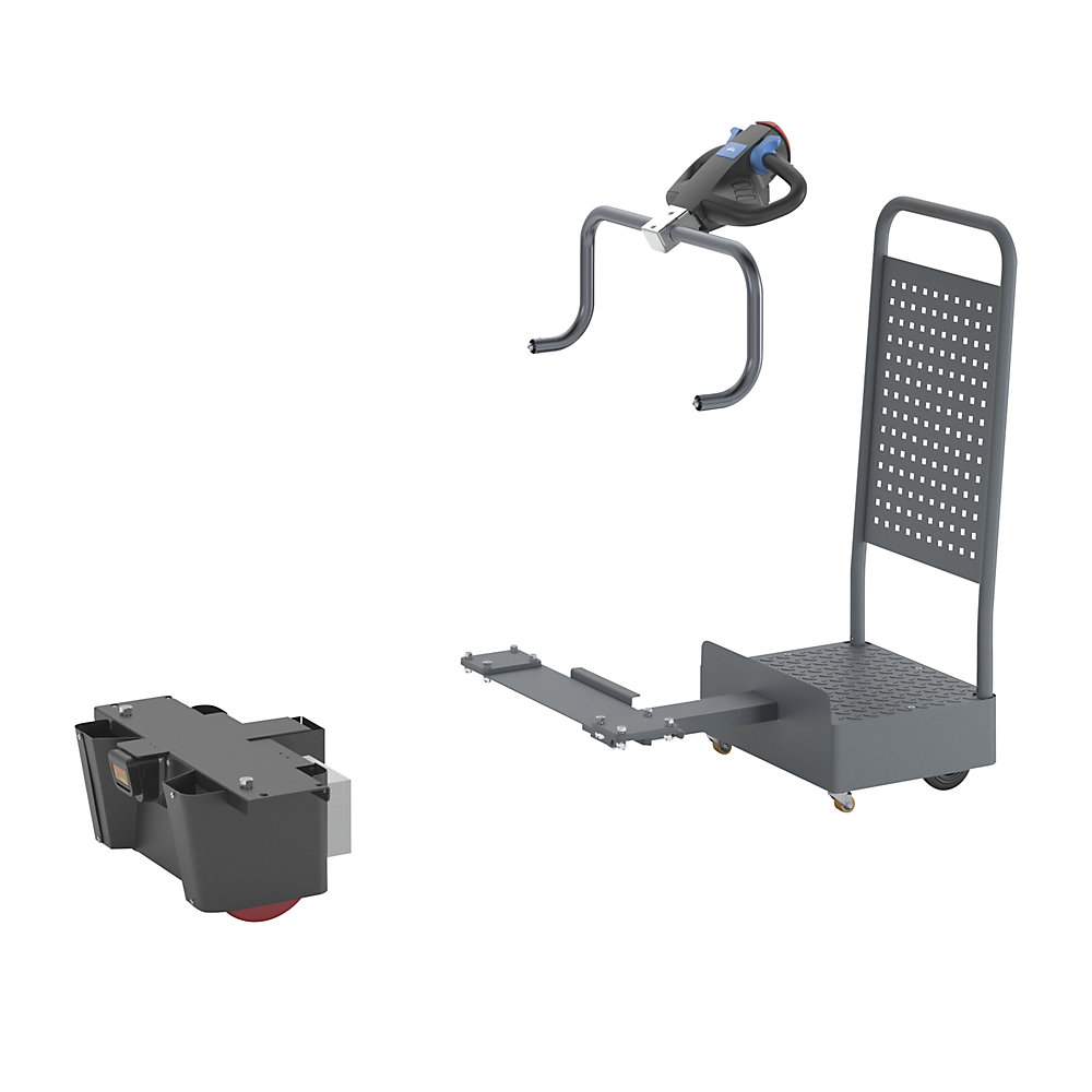 Fahrerstand mit E-Modul NEO, für Montagewagen CustomLine, Breite 700 mm eurokraft pro