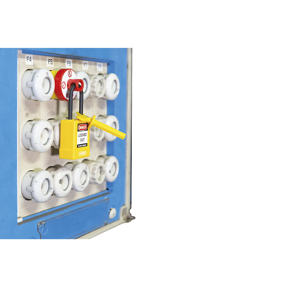 Schraubsicherungs-Verriegelung E233, VE 6 Stk, für E27 und E33 Gewinde, für DII- und DIII-System-Sockel ABUS 2