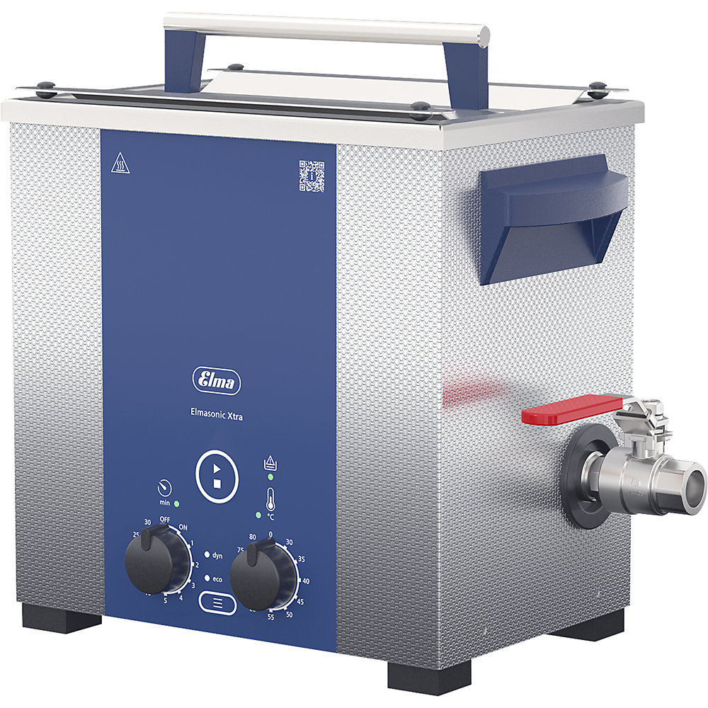 Elma Elmasonic Xtra 40 Ultrasonic Cleaner Blue 2