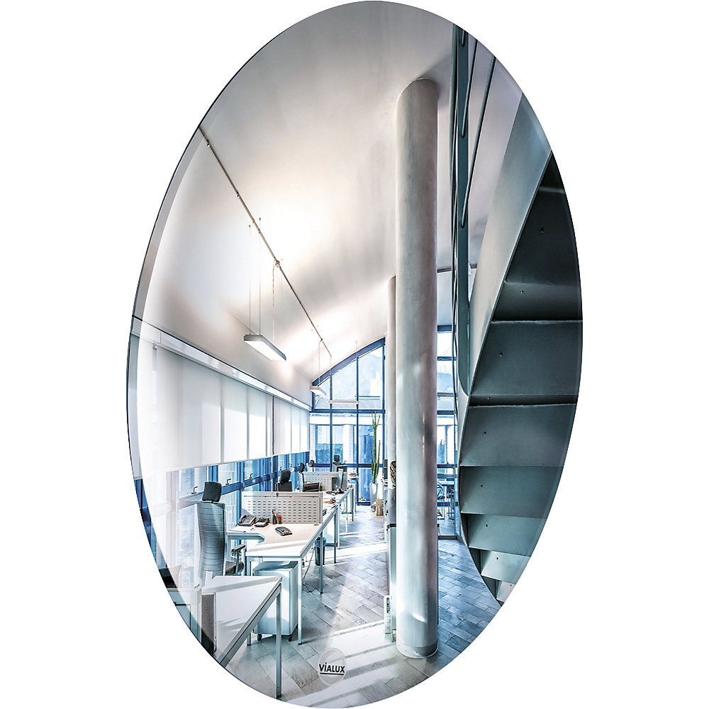 Überwachungsspiegel, Polymir®, HxB 900 x 900 mm Vialux