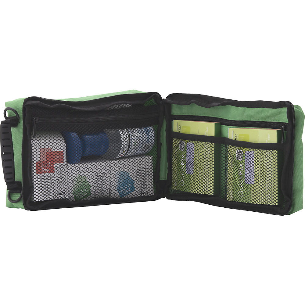Erste-Hilfe-Tasche, mit Inhalt, HxBxT 160 x 255 x 105 mm, grün plum 2