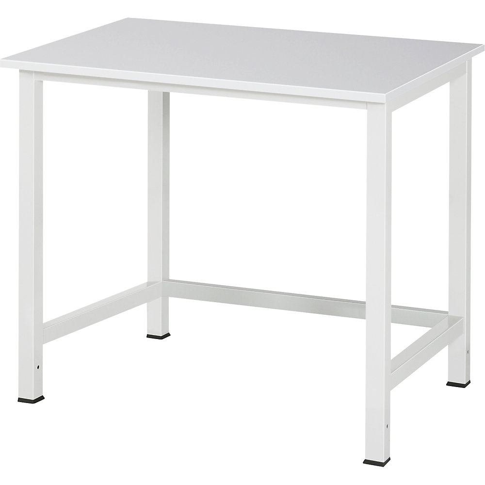 ESD-Arbeitstisch, Arbeitshöhe 825 - 1025 mm, BxT 1000 x 800 mm eurokraft pro
