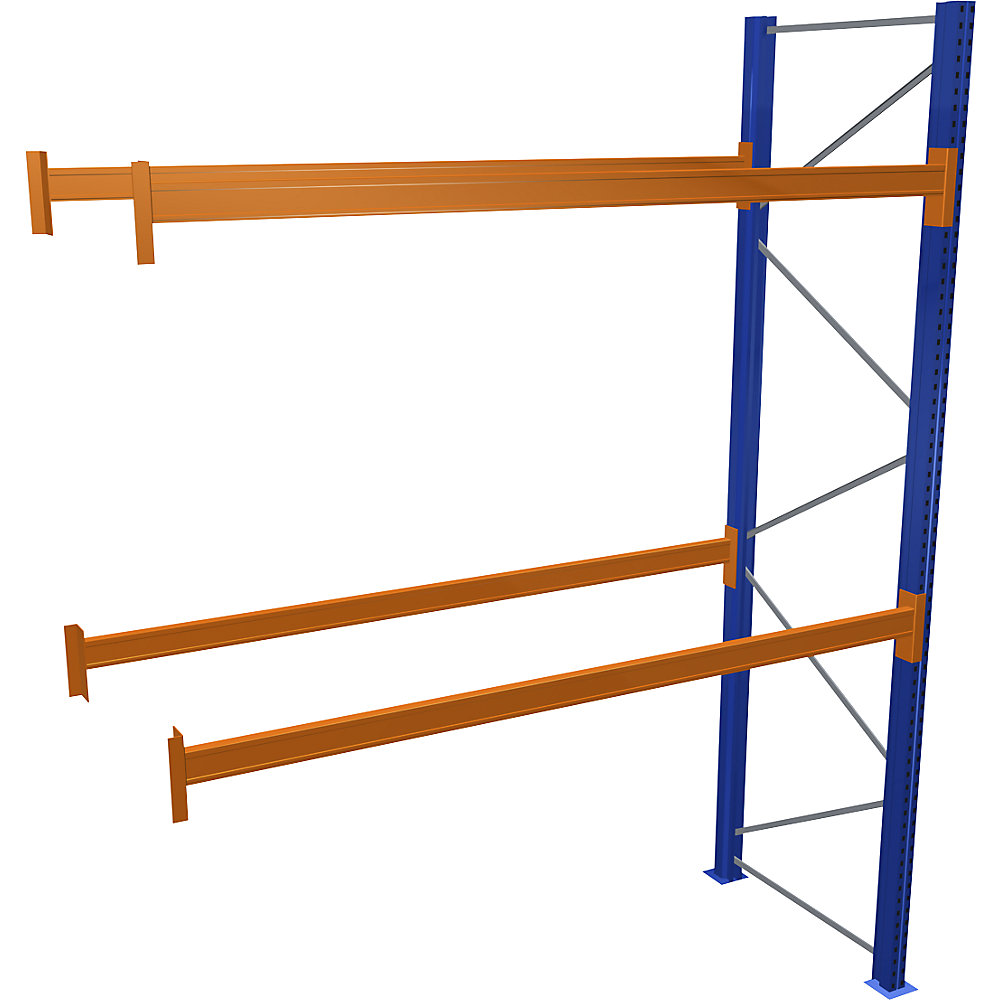 SCHULTE Pallet Racking Blue/Orange