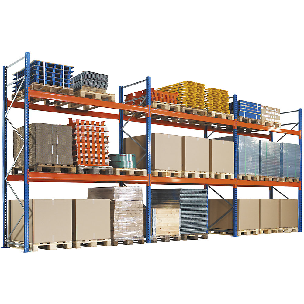 SCHULTE Pallet Racking Blue/Orange 2