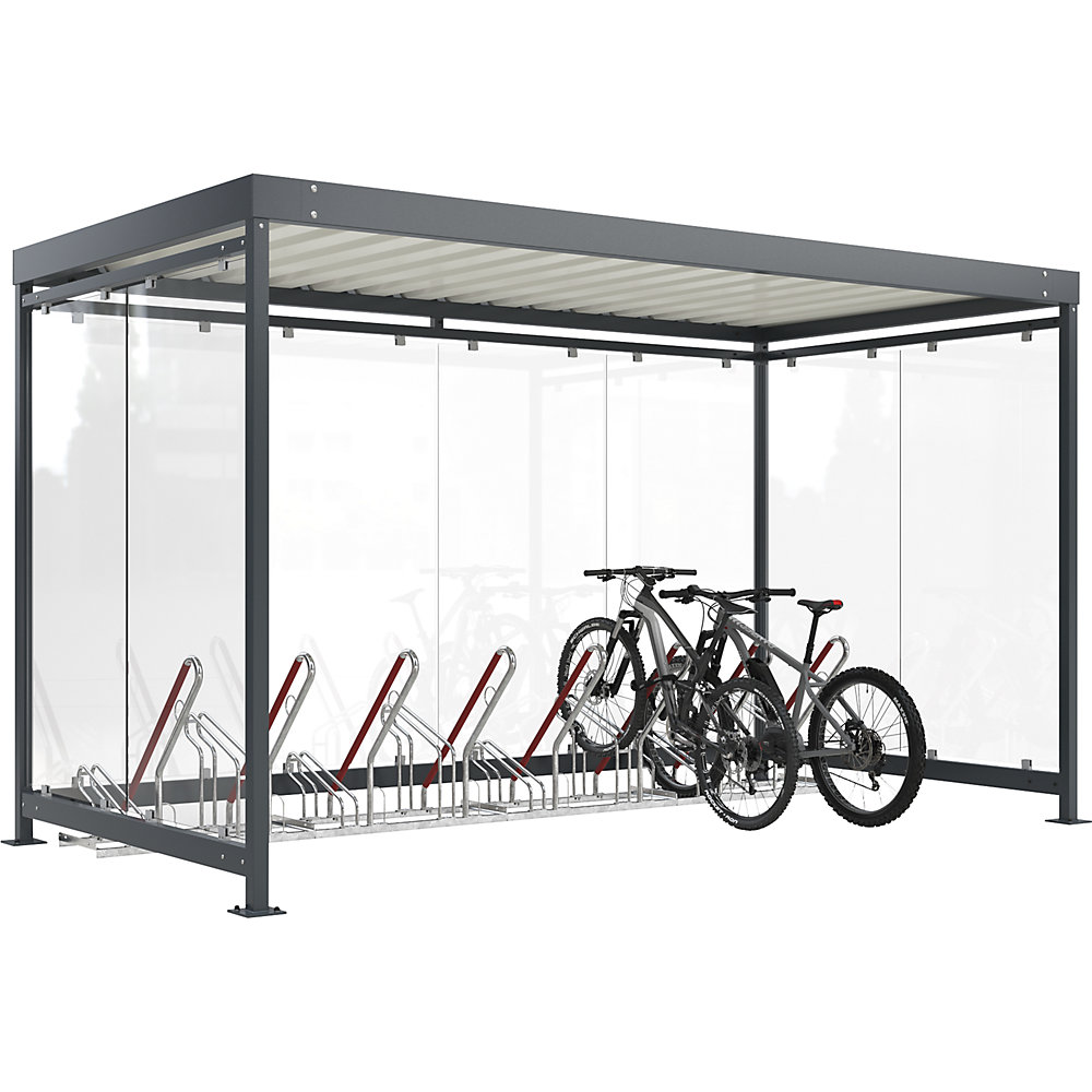 E-shop Prístrešok Köln so stojanom na bicykle model 2500 XBF WSM