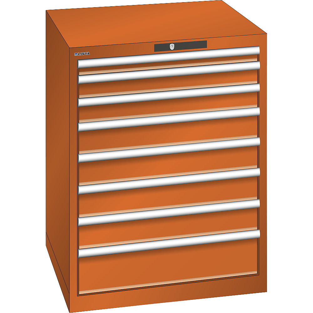 LISTA ESD Drawer Cabinet Orange