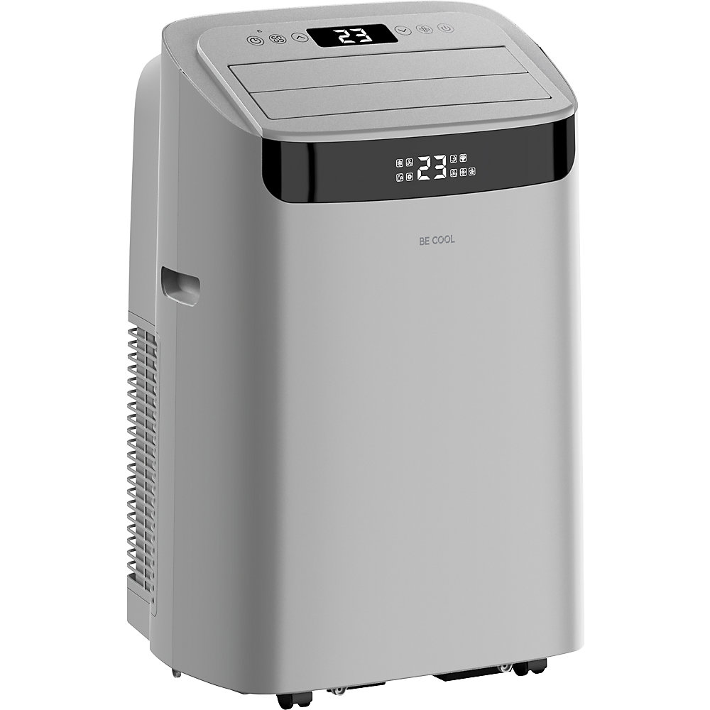 kaiserkraft Klimagerät Super Silent 12.000 BTU, mit Heizfunktion und Wifi, grau