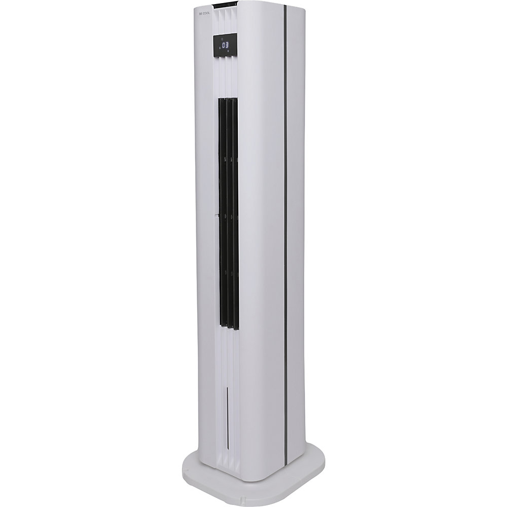 Kaiserkraft Tower Fan with Heater and 45L Water Tank White