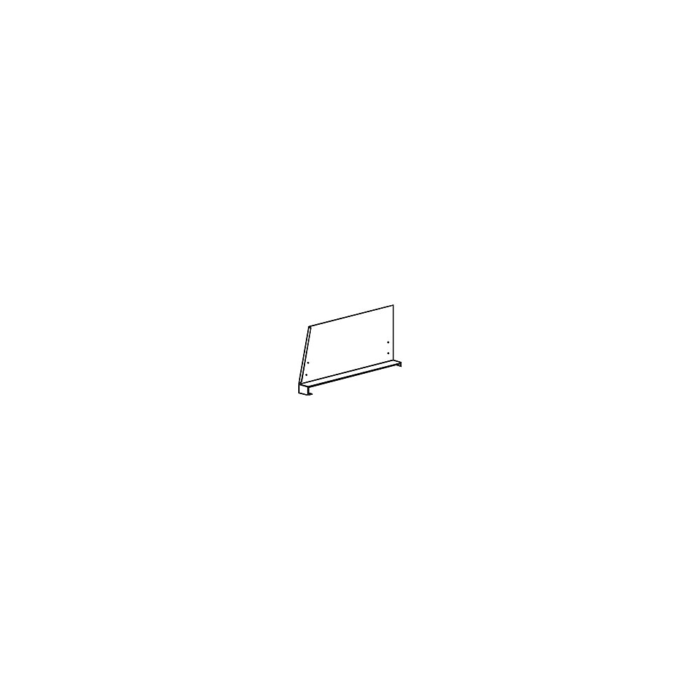 eurokraft pro System Shelf Divider Light Gray 30 cm 2