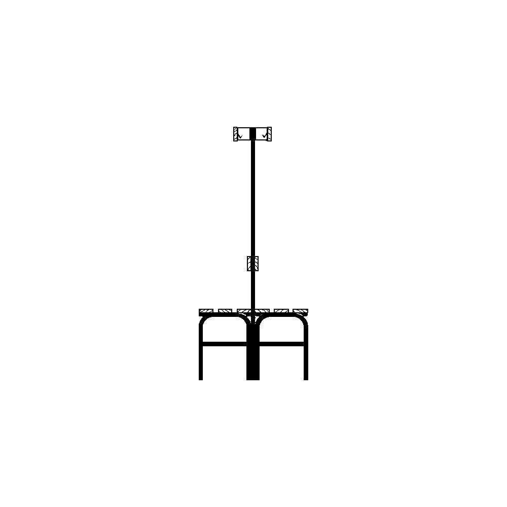 Umkleidebank mit Hakenleisten, beidseitig, 6 Haken, 1015 mm, anthrazit Sypro 2