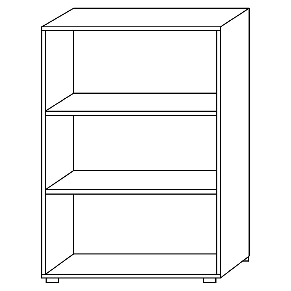 NICOLA - Rayonnage de bureau