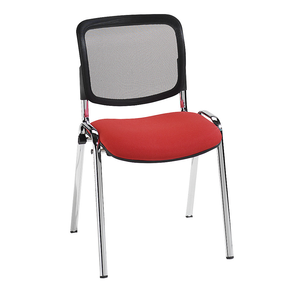 Chaise rembourrée empilable