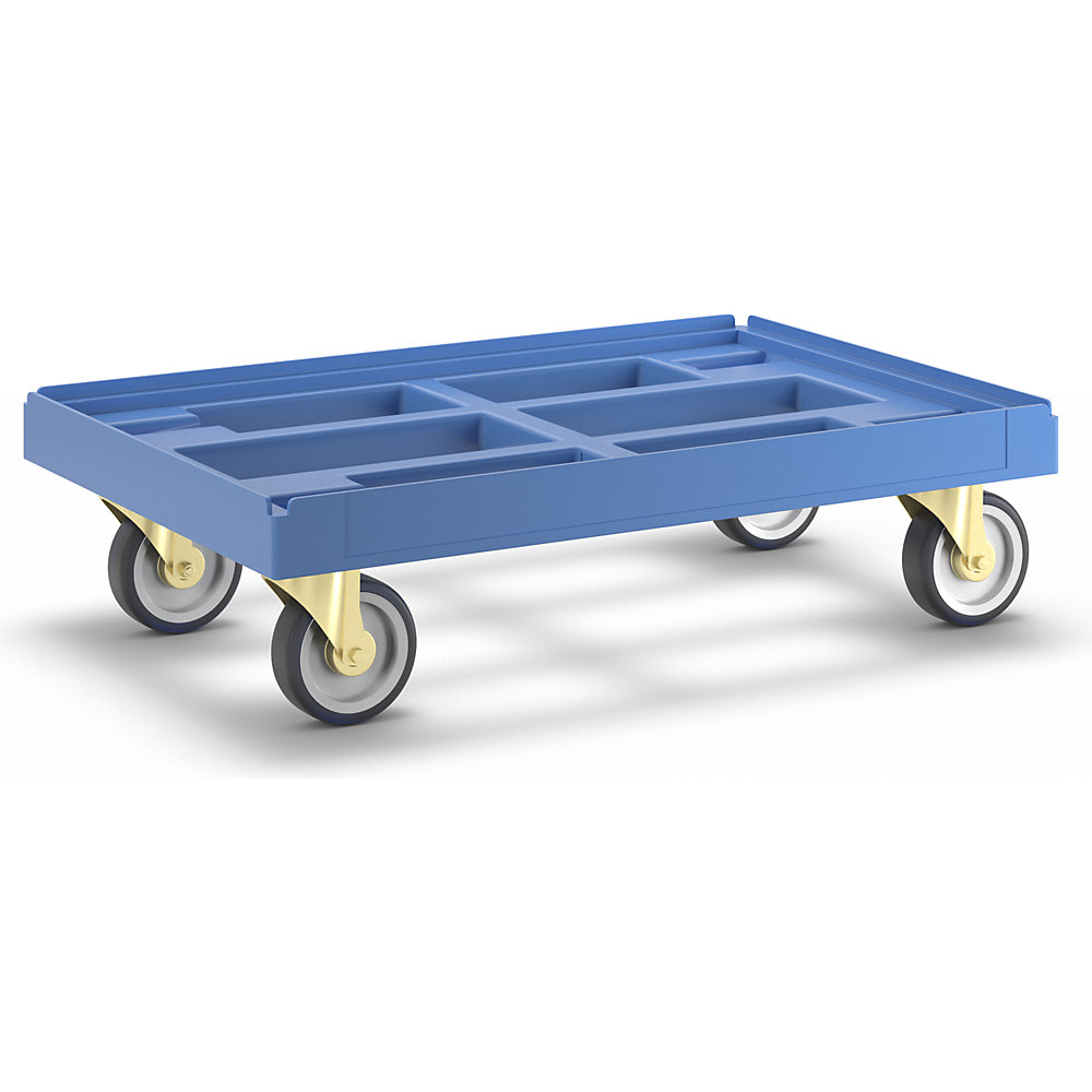 Photos - Wheelbarrow / Trolley Transport Dolly | LxW 610 x 410 mm | Made of HDPE | Light Blue