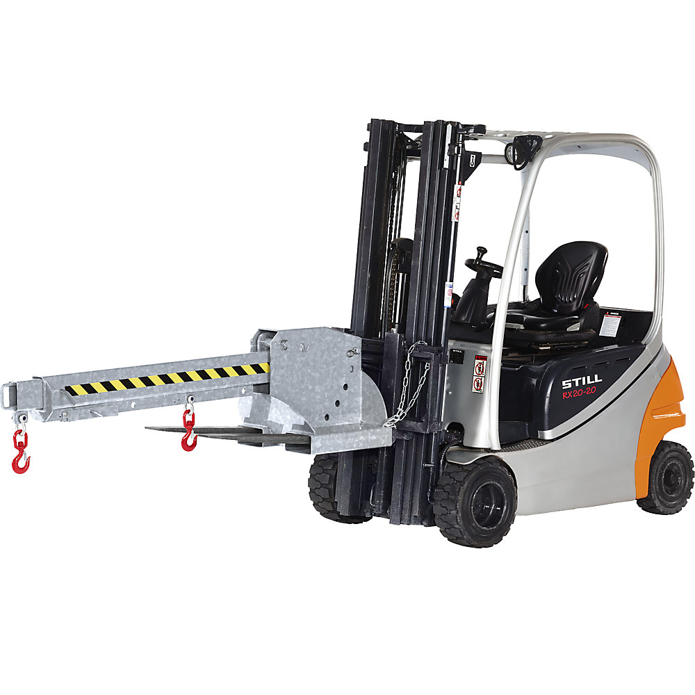 Teleskoplader, 5fache Höhenverstellung, Tragfähigkeit 650 - 3000 kg, teleskopierbar, verzinkt eurokraft pro 2